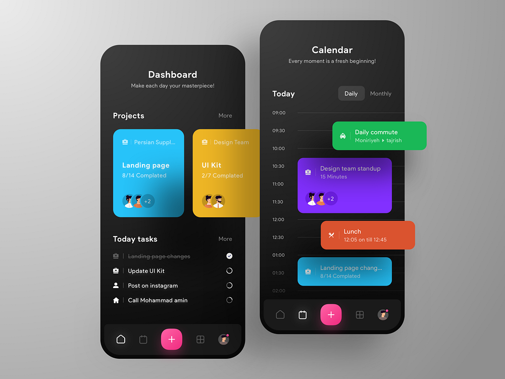 Todo Mobile App by ARI for Piqo Studio on Dribbble