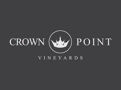 Crown Point Logo (Bottle & Glass Crown)