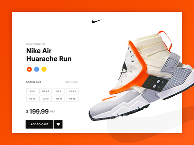 Nike Store Page Concept