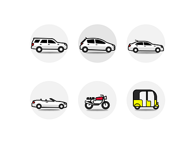 Car Icons 2018