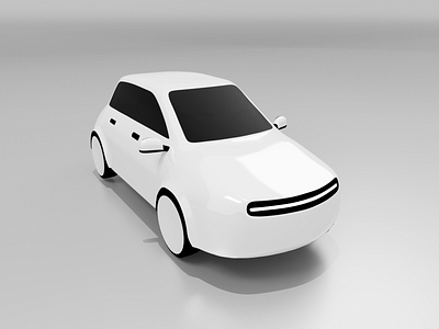 3D car icon 3d blender icons