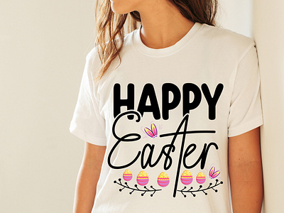 Happy Easter Svg Cut File