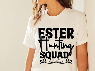 Ester Hunting Squad SVG Cut File happy easter svg