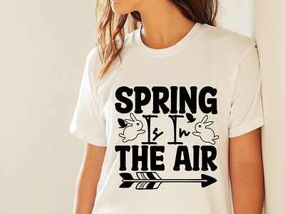 Spring Is In The Air SVG Cut File