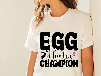 Egg Hunter Champion SVG Cut File