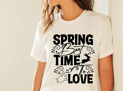 Spring Best Time To Love SVG Cut File happy easter svg