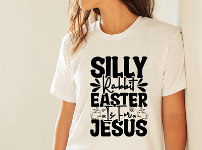 Silly Rabbit Easter Is For Jesus SVG Cut File peeps svg