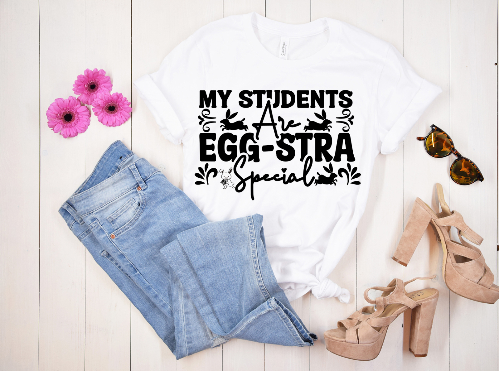 My Students Are Egg-stra Special SVG Cut File by Mohasena Design on