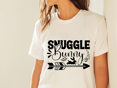 Snuggle Bunny SVG Cut File