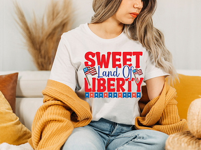 Sweet Land Of Liberty SVG Cut File merica svg