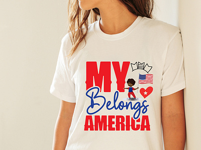 My Belongs America SVG Cut File merica svg