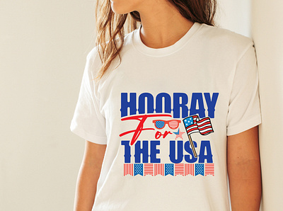 Hooray For The Usa SVG Cut File merica svg