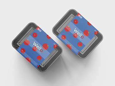 Wello branding graphic design logo