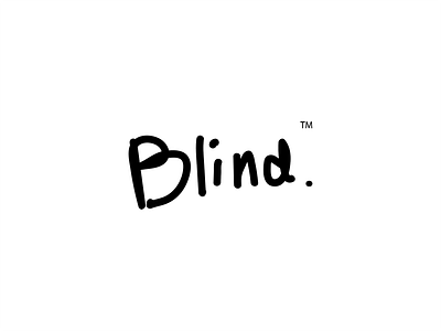 Blind - Daily #13 black blind daily logo mark white wordmark