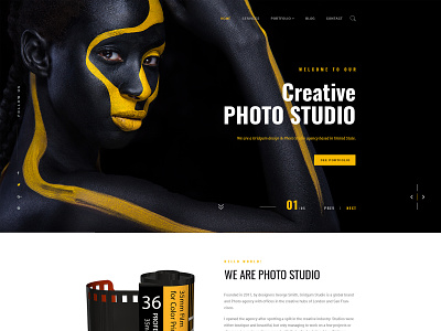 Creative Photo Studio - Free bootstrap Template