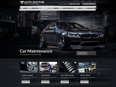 Car Repair Wordpress Theme