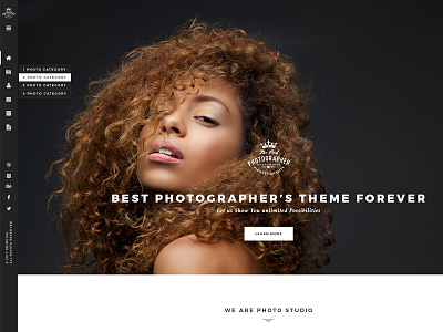 Photography Bootstrap Template