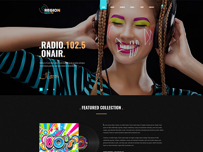 Region Radio FM Woo-Commerce WordPress Template bootstrap 4 bootstrap 4 templates bootstrap 4 themes bootstrap templates bootstrap themes html templates radio templates website templates wordpress templates wordpress themes