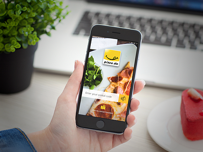 Pizza app branding delivery design food iphone order pizza ui ux