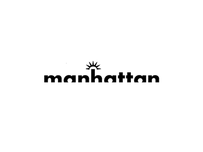 manhattan branding concept design identity logo
