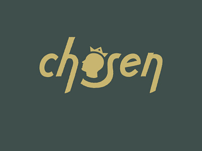 Chosen Logo branding design handlettering identity illustration illustrator lettering logo