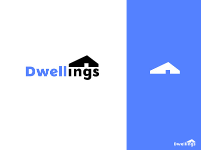 Dwellings Logo apartments app app logo brand brand identity branding design figma flat icon identity illustration illustrator logo logos minimal rental ui vector