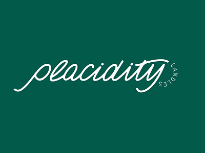 Placidity Candles - Fall 2021 brand brandconcept branding candle candles design draw fire handlettering identity illustration illustrator lettering logo placid placidity scented scents