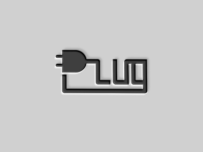 Plug logo design branding creative electric idea logos negative space plug