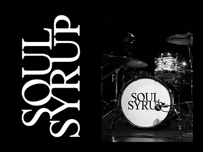 Music Band Logo - SOUL SYRUP design graphic design logo