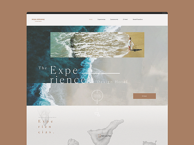 The Experience Design Hotel - Barceló Hotels app app design interface photoshop sketch ui visual design web web design