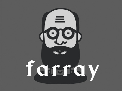 Ignatius Farray comedy face glasses humor portrait vector