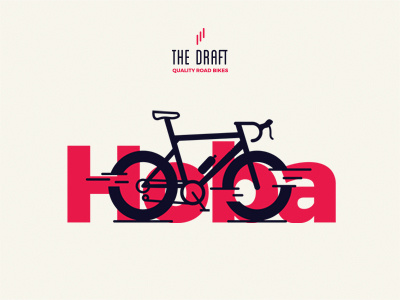 Hoba Model. The Draft. bicycle bike cycling icon