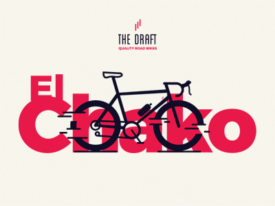 El Chako Model. The Draft. bicycle bike cycling icon