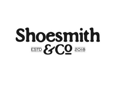 Shoesmith&Co. Logo 99designs branding company design flat fp93 icon identity illustrator logo shining shoes typography vector winner