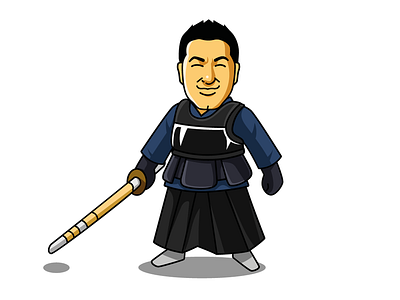 Kendo Simple Character Design