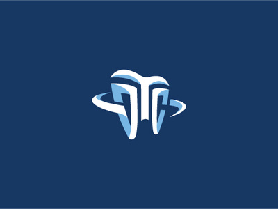 Dental Care Logo service sophisticated modern simple care medical hospital person people human health tooth dentist dental branding identity company design vector logo