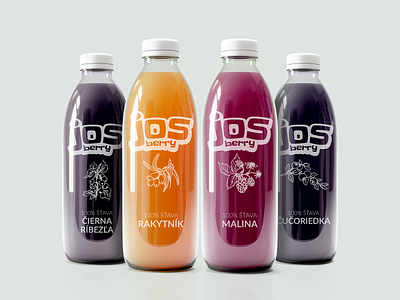 JOS berry - Juice glass Bottle