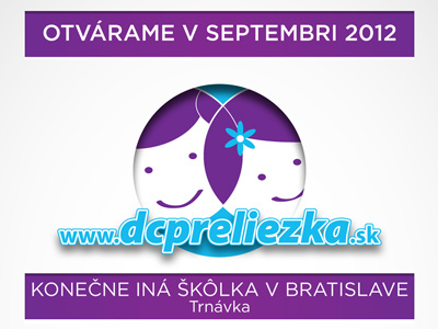 Dc Preliezka flyer logo nursery play school