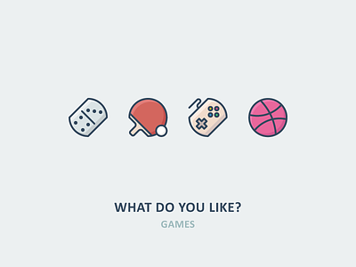 Games basketball domino dribbble game gamepad games icon outline ping pong