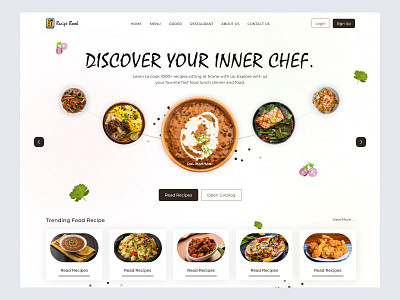 Food Recipes Website
