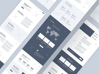 Wireframes for IA branding design ui ux web webflow website wireframe