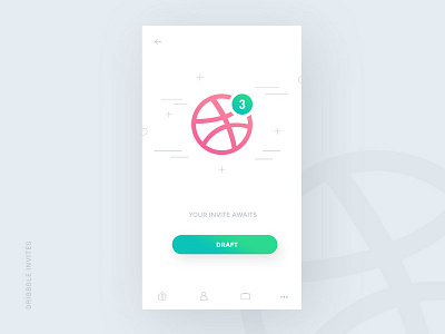 x3 Dribbble Invite to Give Away