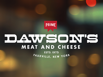 Prime Dawson’s branding branding butcher logo
