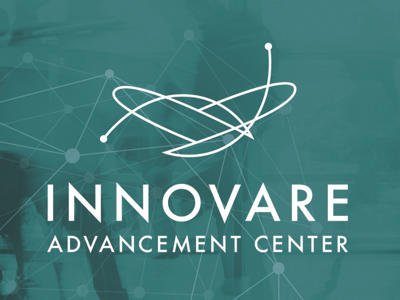 Innovare Advancement Center brand branding logo naming type