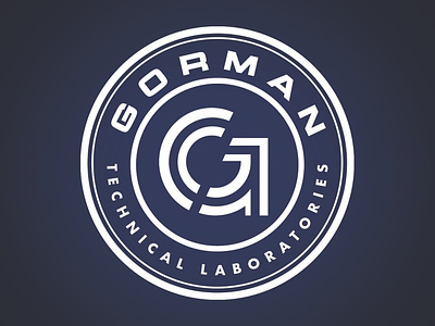 Gorman Tech Labs Seal branding design designstudio logo typography vector