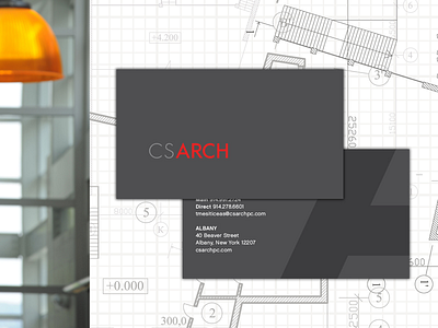 Brand design for CSArch. architect architecture branding engineering logo