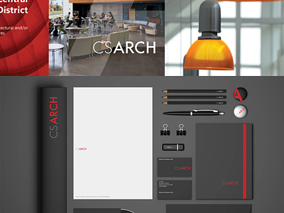 CSARCH branding albany architecture branding design futura logo