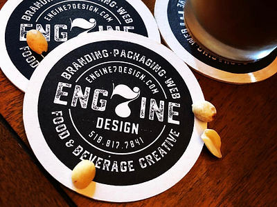 Roller Coaster badge beer coaster craft design