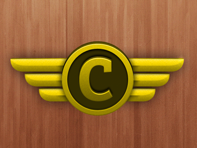 Capture App Logo - Medal app identity ios logo medal texture