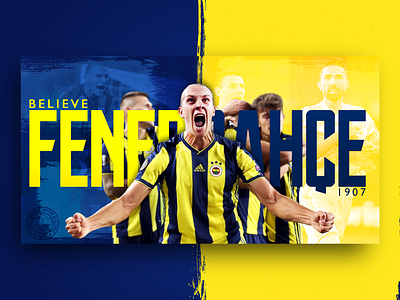 Fenerbahce Social Media Post design fenerbahce football poster soccer social media sports